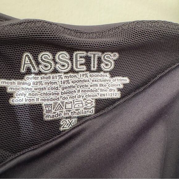 Assets by Spanx Sarah Blakely Stretch Shapewear Fantastic Firmers Shorts Black - Picture 7 of 8